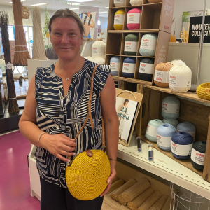 Stage d’initiation au crochet en raphia – Réalisation d’un sac